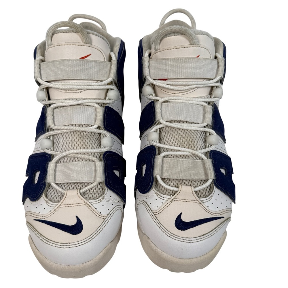 Nike Air More Uptempo 96 Mens Size 10 Knicks White Royal Blue Pippens 921948-101